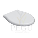 Paestum WC poti kaas PA020 potile PAS02,PA025 valge duroplast