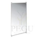 Lihvitud servadega peegel HEWI Range 801, 600x1200 mm, polüamiidist kinnitustega 801.01.300.92