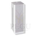 Seinale kinnitatav seebiautomaat HEWI Range 805, 600 ml, matistatud roostevaba teras / lumivalge 8050610099