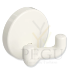 Nagi seinale 2-ne d40mm HEWI 801, polyamide pure valge 99