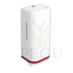 Дозатор для мыла 600ml HEWI 477 белый polyamide, рамка красная 33
