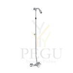 Seinale paigaldatav termostaatiline isesulguv dušisegisti nupuga, toru 900-1450mm