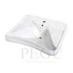 Keraaminiline invavalamu ülevooluga 575x665mm 