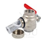 IMPEL FBV480 шаровый кран с фильтром 1 1/2" sk-sk