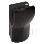 Электрический рукосушитель Mediclinics Dualflow PLUS, сенсор, полностью чёрный ABS M14ABT