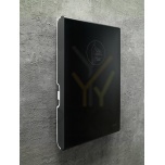 Mähkimislaud ionisaatoriga Mediclinics vertikaalne plast+AISI304 must CP0016VCSB-I