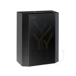 Prügikast  Mediclinics PPA2279B 25l, seinapealne paigaldus, teras must