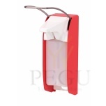 Дозатор для мыла/дезинтификанта 1000 ml IMP ELS P/24 алюминий LUMINOUSE RED