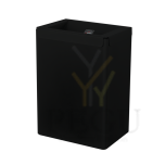 Ophardt открытая урна для мусора OBU OBU 25 P Midnight 25L Н/Р сталь матовая чёрная RAL9005