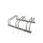 Jalgrataste hoidik U 3-le rattale Ø 26.9 1000x680x260 R/V teras AISI304