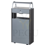 KOPA fikseeritud tuhatoos/prügikast 12L/60L, hall/hall