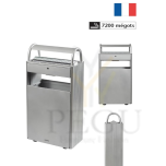 KOPA fikseeritud tuhatoos/prügikast 12L/60L, metallhall