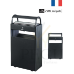 KOPA fikseeritud tuhatoos/prügikast 12L/60L, antratsiithall