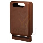 Уличная урна металлическая URBANET 60L напольная corten effekt