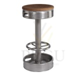 Стул для бара из нержавеющей стали KEG 