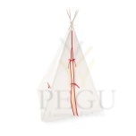 Tipi Puri Punane 180 x 180 x110 cm