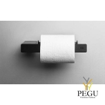 7054 Держатель для рулона туалетной бумаги Reframe покрытие: PVD матовый чёрный