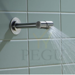 Dušiotsik Vola ühepoolne, konsool 130mm kroom 080-16