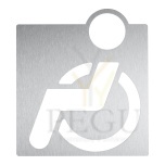 Piktogramm "Inva", liimitav satiin AC430S