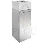 Урна для комнаты матери и ребёнка Nappy 36L Wagner Ewar Н/Р сталь полированная