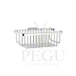 Корзинка под шампуни в ванную Wagner Ewar BA270 хромированная латунь