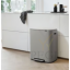 Brabantia prügikast pedaaliga 211485 Mineral Concrete Grey3.png