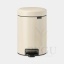 Brabantia prügikast pedaaliga 149887 Soft Beige3.jpg