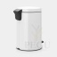 Brabantia prügikast Newicon 12L valge4.JPG