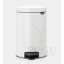 Brabantia prügikast Newicon 12L valge5.JPG