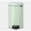 Brabantia prügikast 12L pedaaliga Jade Green1.png