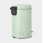 Brabantia prügikast 12L pedaaliga Jade Green4.png