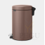 Brabantia pedaaliga prügikast 12L Newicon Satin Taupe 234002 pegu4.png