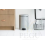 Brabantia prügikast 20L pedaaliga Metallic Grey3.png