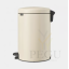 Brabantia prügikast 20L pedaaliga beige2.png