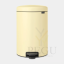 Pedaaliga prügikast Brabantia Newicon 20L Mellow Yellow kollane pegu1.png