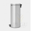 Brabantia prügikast pedaaliga 30L Newicon Metallic Grey2.png