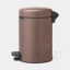 Brabantia prügikast pedaaliga 233968 Satin Taupe2.png