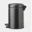 Prügikastid pedaaliga 3L Newicon Confident Grey2.png