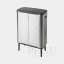 Brabantia sorteerimise prügikast soft close 30x2 L matt steel kõrge3.jpg