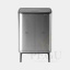 Brabantia sorteerimise prügikast soft close 30x2 L matt steel kõrge4.jpg