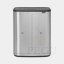 Brabantia sorteerimise prügikast 2x30L Matt steel FPP2.jpg