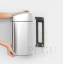 Brabantia prügikast TOUCH BIN kandilised 10L Matt Steel FPP5.png