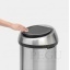 Brabantia prügikast XXL 60L Touch bin matt steel1.jpg