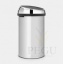 Prügikast Brabantia touch bin 60L XXL 402425 metallic grey6.JPG