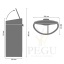 Brabantia sorteerimise prügikast touch bin 10+23L 115004 www.pegu.ee brilliant steel4.jpg