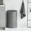 Brabantia prügikast 10+23L Touch bin Platinum4.png