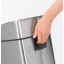 Brabantia prügikst kandiline Touch bin 25L matt teras steel FPP7.jpg