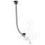 Vannisifoon Damixa harjatud grafiithall 238905500_Bathtub_Waste_With_Water_Outlet_Graphite_Grey.jpg