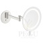 Damixa ZEN meigipeegel valgustusega – 5x suurendus, LED Harjatud teras 487494600