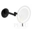 Damixa ZEN meigipeegel valgustusega – 5x suurendus, LED matt must 487496100